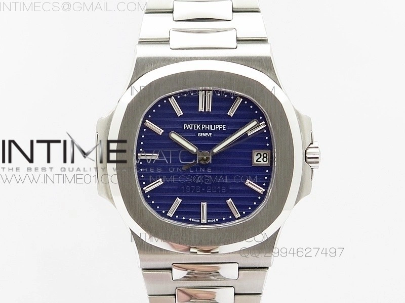 Nautilus 40th BP Best Edition V2 Blue Dial on Bracelet MIYOTA 9015 PP324CS