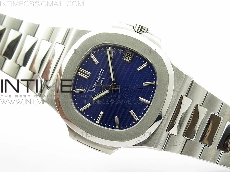 Nautilus 40th BP Best Edition V2 Blue Dial on Bracelet MIYOTA 9015 PP324CS
