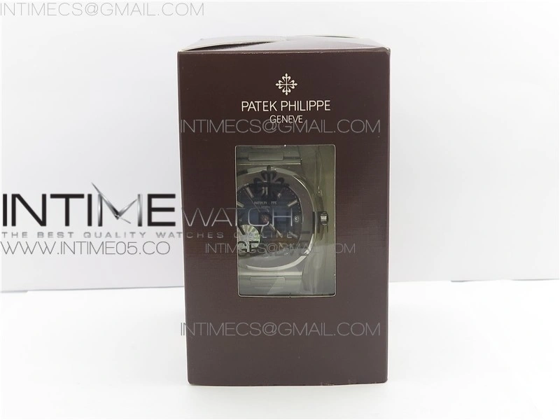 Nautilus 5711 1A GRF Best Edition Black Textured Dial on SS Bracelet A324 V2