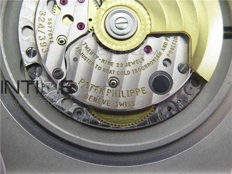 Nautilus 5711 1A GRF Best Edition Black Textured Dial on SS Bracelet A324 V2
