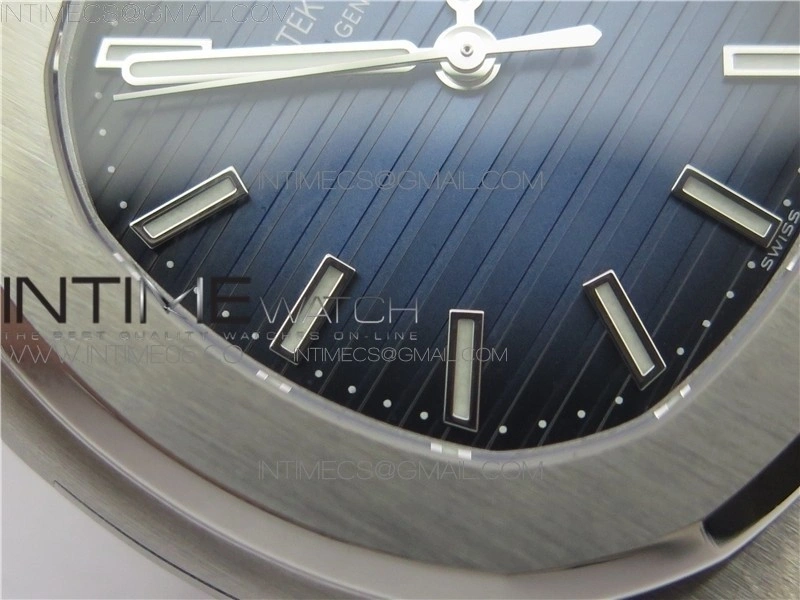 Nautilus 5711 1A GRF Best Edition Blue Textured Dial on SS Bracelet A324 V2