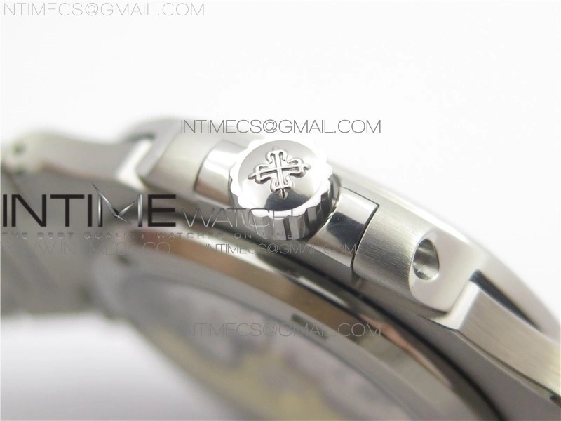 Nautilus 5711 1A GRF Best Edition Blue Textured Dial on SS Bracelet A324 V2