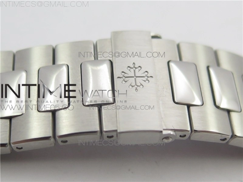 Nautilus 5711 1A GRF Best Edition Blue Textured Dial on SS Bracelet A324 V2