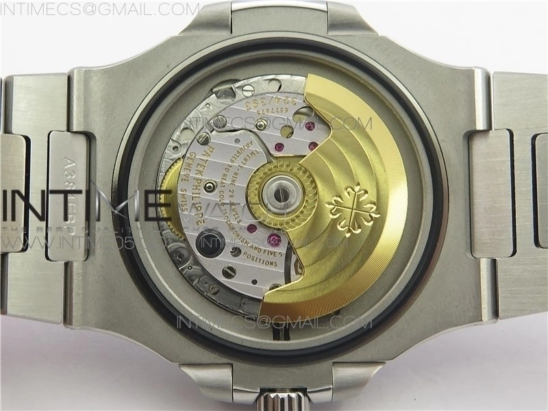 Nautilus 5711 1A GRF Best Edition Blue Textured Dial on SS Bracelet A324 V2