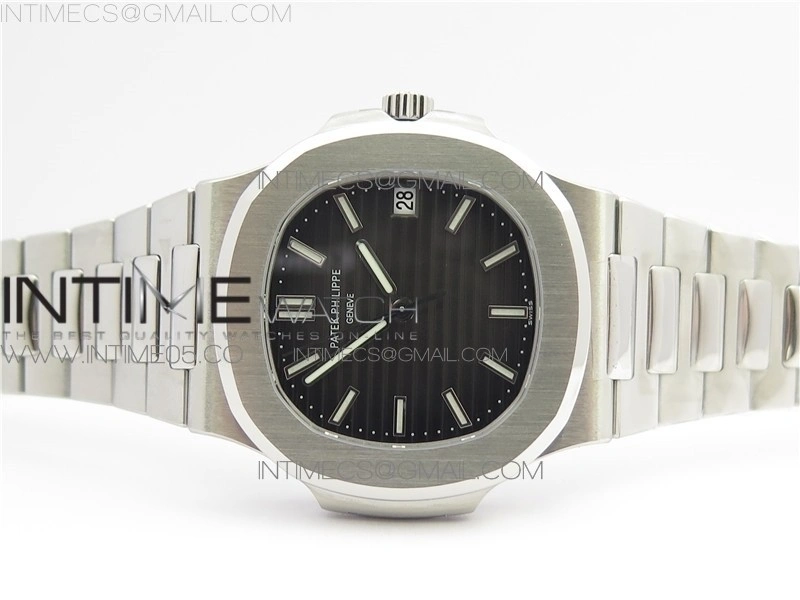 Nautilus 5711 1A GRF Best Edition Gray Textured Dial on SS Bracelet A324 V2