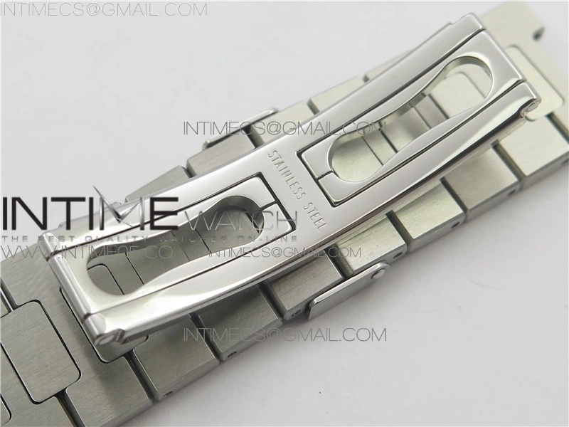 Nautilus 5711 1A GRF Best Edition Gray Textured Dial on SS Bracelet A324 V2