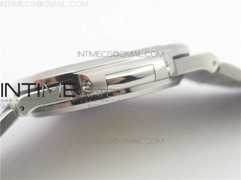Nautilus 5711 1A GRF Best Edition White Textured Dial on SS Bracelet A324 V2