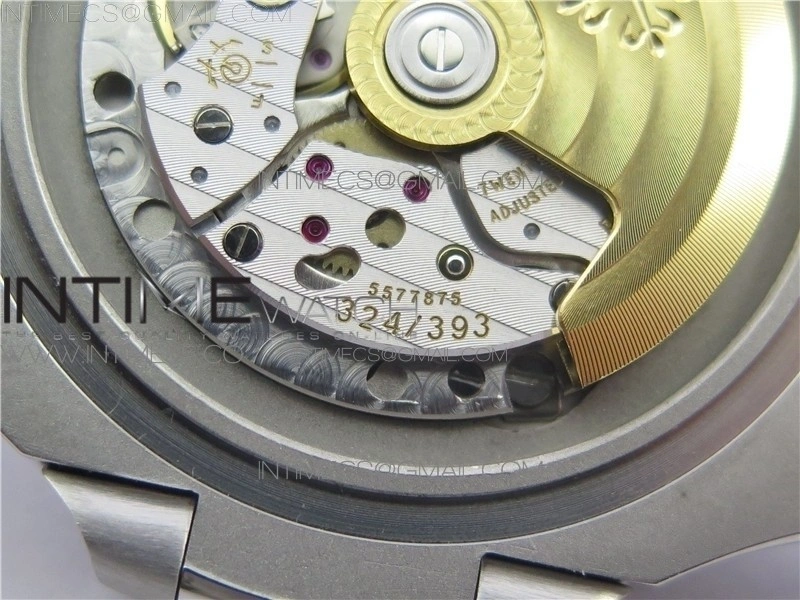 Nautilus 5711 1A GRF Best Edition White Textured Dial on SS Bracelet A324 V2