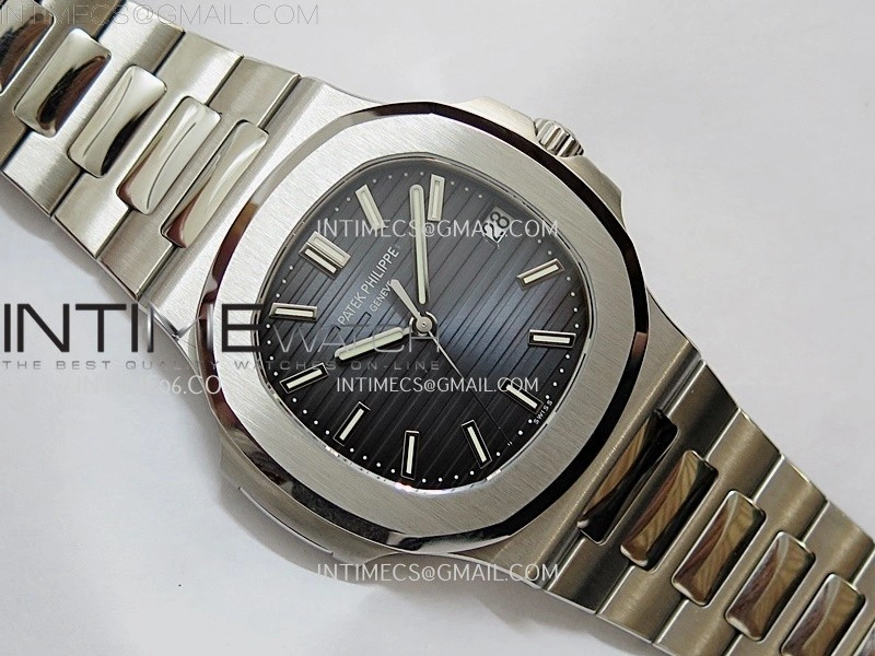 Nautilus 5711 1A SS PPF 1:1 Best Edition Blue Dial on SS Bracelet A324 V3s