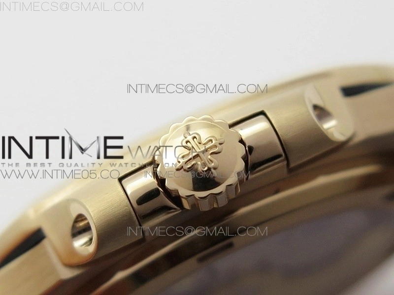 Nautilus 5711 1R PPF V4 1:1 Best Edition White Textured Dial on RG Bracelet 324CS