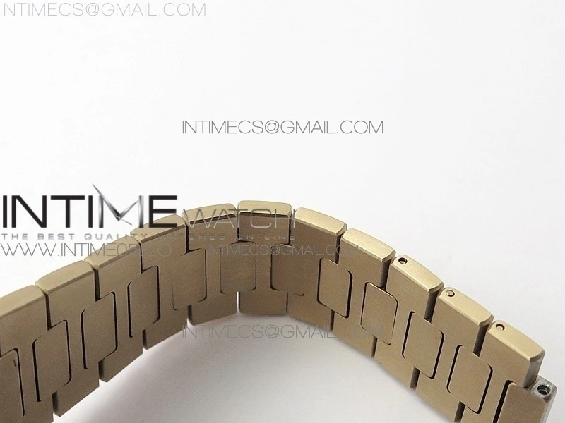 Nautilus 5711 1R PPF V4 1:1 Best Edition White Textured Dial on RG Bracelet 324CS