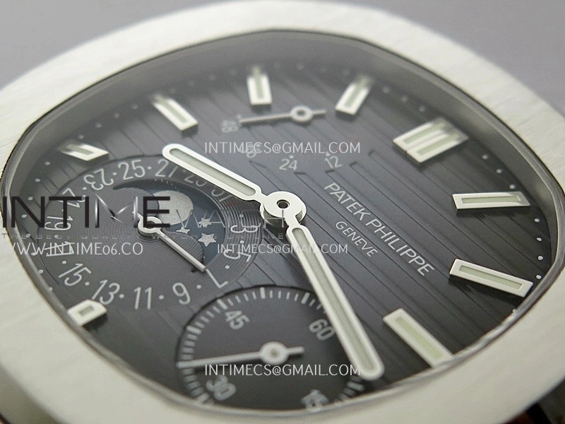 Nautilus 5712-1A 001 SS PPF 1:1 V4+ Best Edition Blue Dial on SS Bracelet PPF240