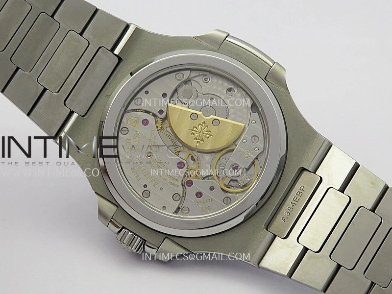 Nautilus 5712-1A 001 SS PPF 1:1 V4+ Best Edition Blue Dial on SS Bracelet PPF240