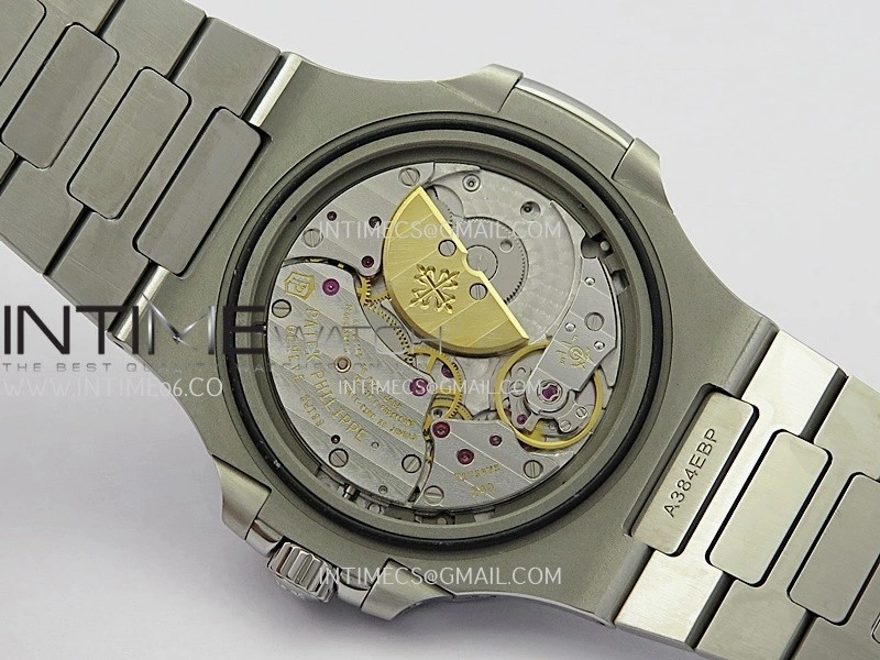 Nautilus 5712-1A 001 SS PPF 1:1 V4+ Best Edition Blue Dial on SS Bracelet PPF240