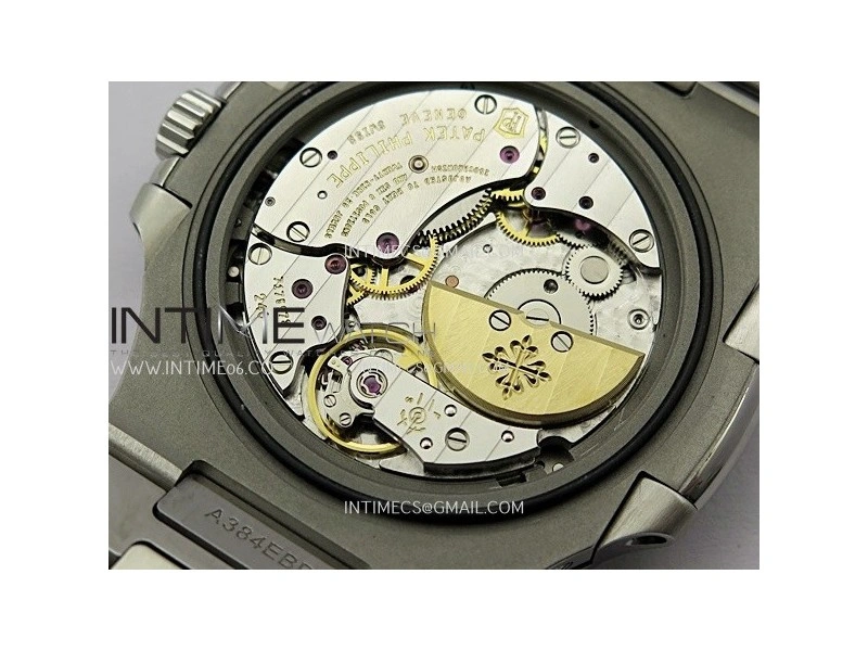 Nautilus 5712-1A 001 SS PPF 1:1 V4+ Best Edition Blue Dial on SS Bracelet PPF240