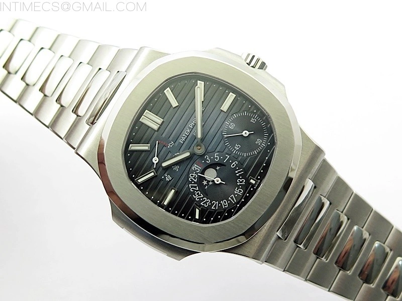 Nautilus 5712 SS 3EF Best Edition Blue Dial on SS Bracelet A240