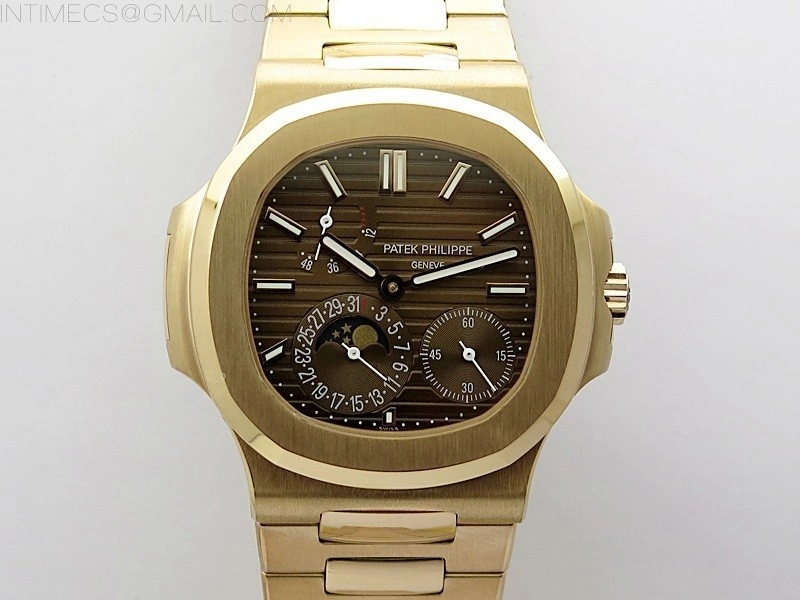 Nautilus 5712 1R RG 3EF Best Edition Brown Dial on RG Bracelet A240