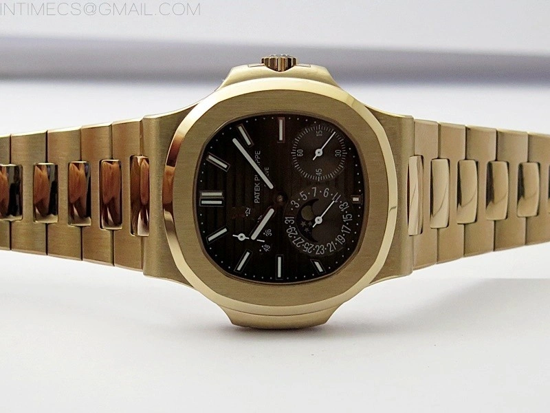 Nautilus 5712 1R RG 3EF Best Edition Brown Dial on RG Bracelet A240