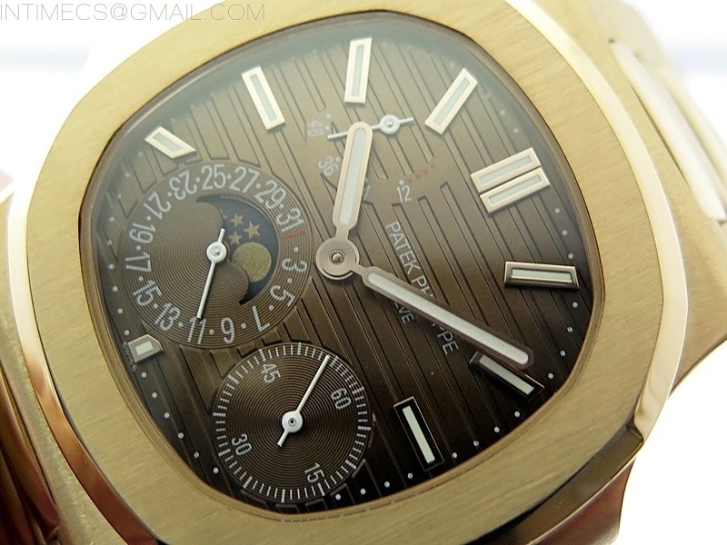 Nautilus 5712 1R RG 3EF Best Edition Brown Dial on RG Bracelet A240