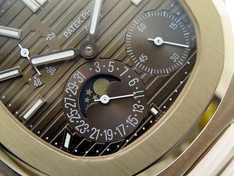 Nautilus 5712 1R RG 3EF Best Edition Brown Dial on RG Bracelet A240