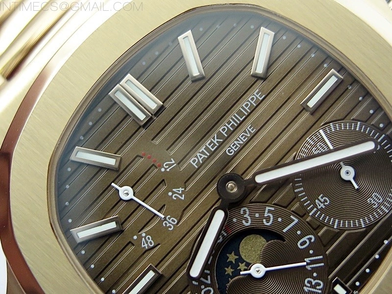 Nautilus 5712 1R RG 3EF Best Edition Brown Dial on RG Bracelet A240