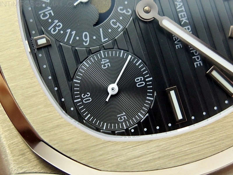 Nautilus 5712R RG 3EF Best Edition Blue Dial on Brown Leather Strap A240