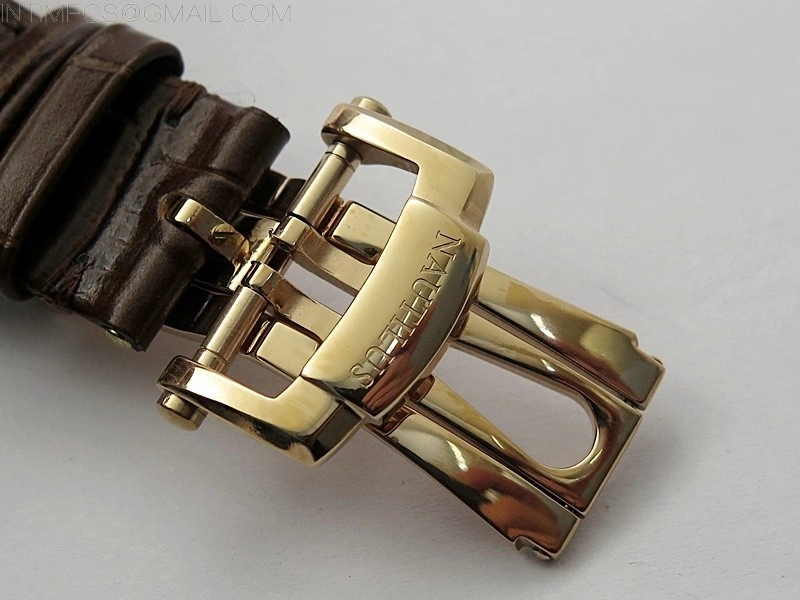 Nautilus 5712R RG 3EF Best Edition Blue Dial on Brown Leather Strap A240