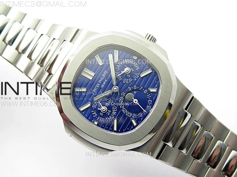 Nautilus 5740 SS TWF Best Edition Blue Dial on SS Bracelet A240