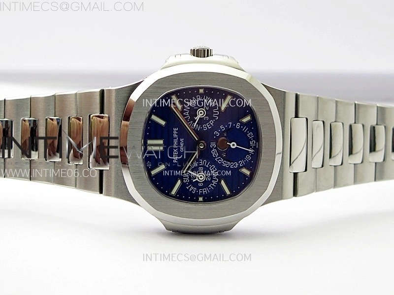 Nautilus 5740 SS TWF Best Edition Blue Dial on SS Bracelet A240