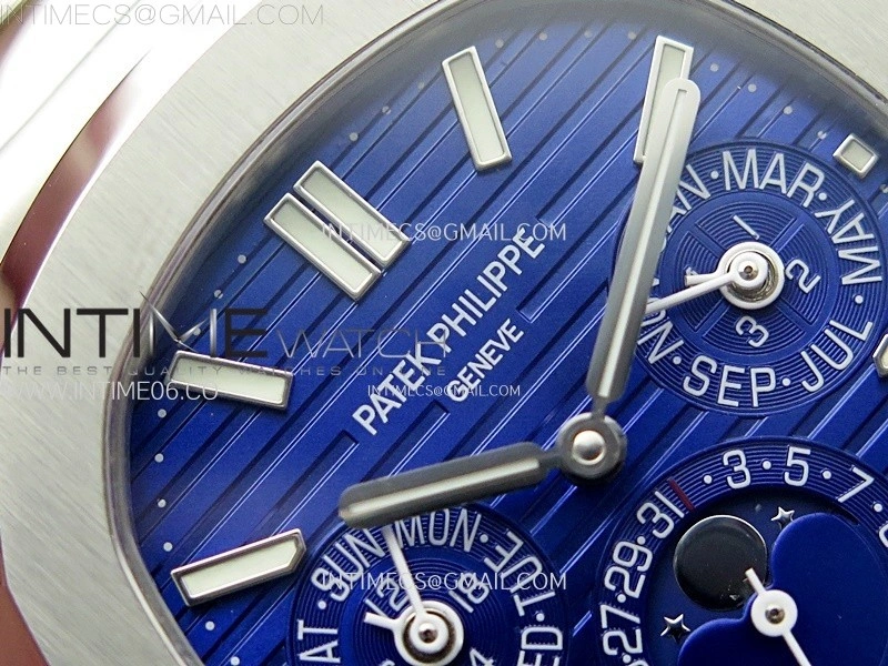 Nautilus 5740 SS TWF Best Edition Blue Dial on SS Bracelet A240