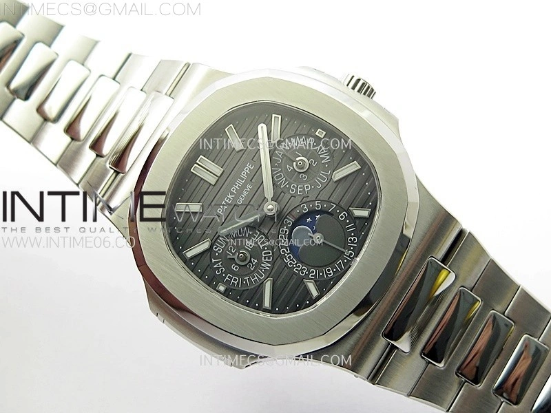 Nautilus 5740 SS TWF Best Edition Gray Dial on SS Bracelet A240