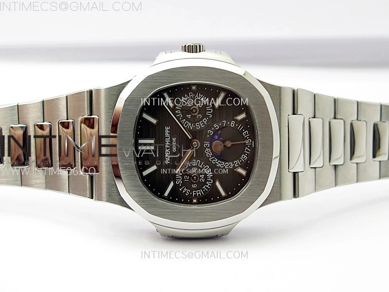 Nautilus 5740 SS TWF Best Edition Gray Dial on SS Bracelet A240