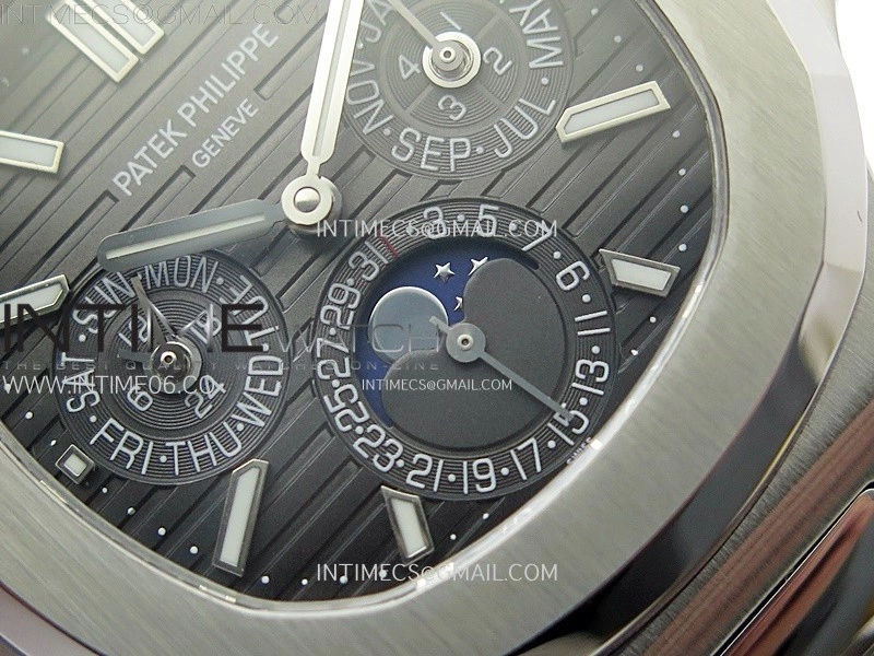 Nautilus 5740 SS TWF Best Edition Gray Dial on SS Bracelet A240