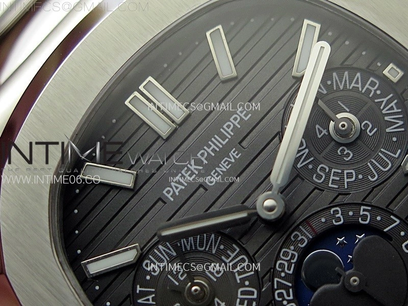 Nautilus 5740 SS TWF Best Edition Gray Dial on SS Bracelet A240