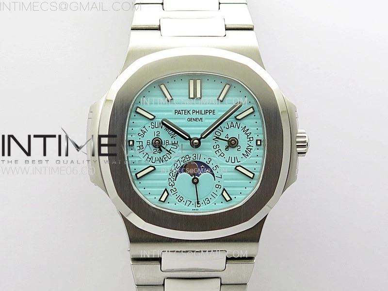 Nautilus 5740 SS TWF Best Edition Tiffany Blue Dial on SS Bracelet A240