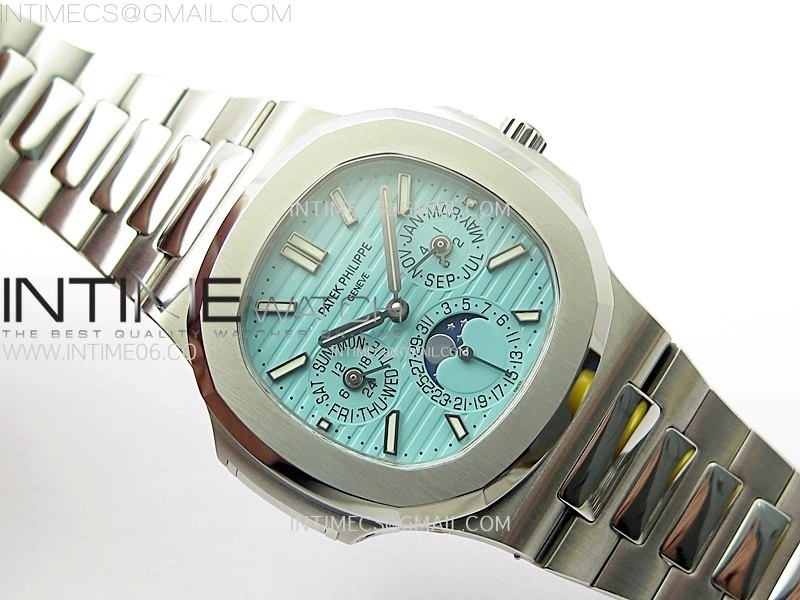 Nautilus 5740 SS TWF Best Edition Tiffany Blue Dial on SS Bracelet A240