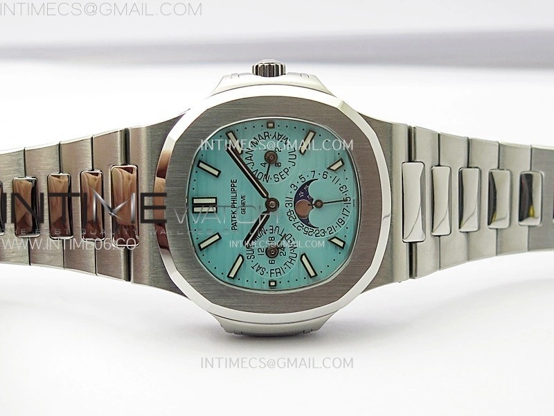 Nautilus 5740 SS TWF Best Edition Tiffany Blue Dial on SS Bracelet A240