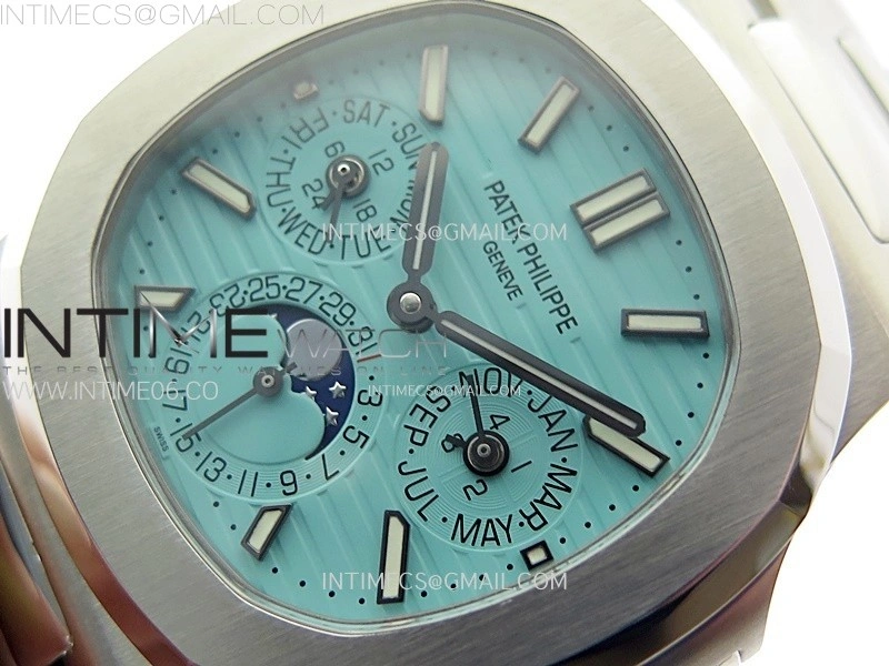 Nautilus 5740 SS TWF Best Edition Tiffany Blue Dial on SS Bracelet A240