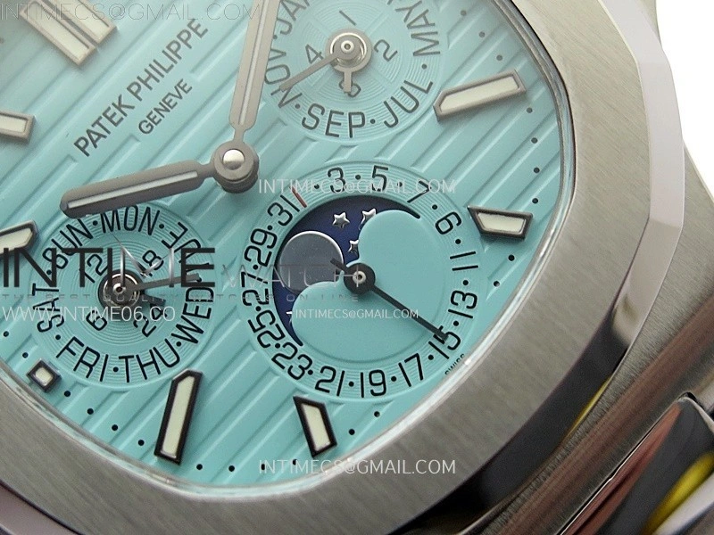 Nautilus 5740 SS TWF Best Edition Tiffany Blue Dial on SS Bracelet A240