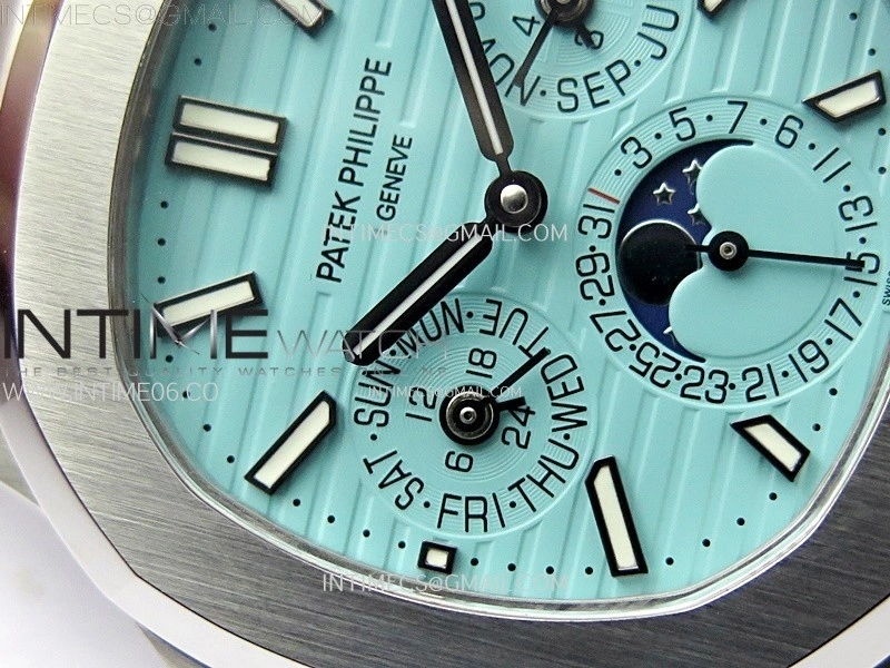 Nautilus 5740 SS TWF Best Edition Tiffany Blue Dial on SS Bracelet A240