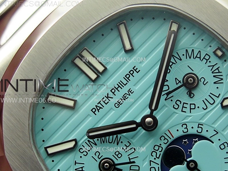 Nautilus 5740 SS TWF Best Edition Tiffany Blue Dial on SS Bracelet A240