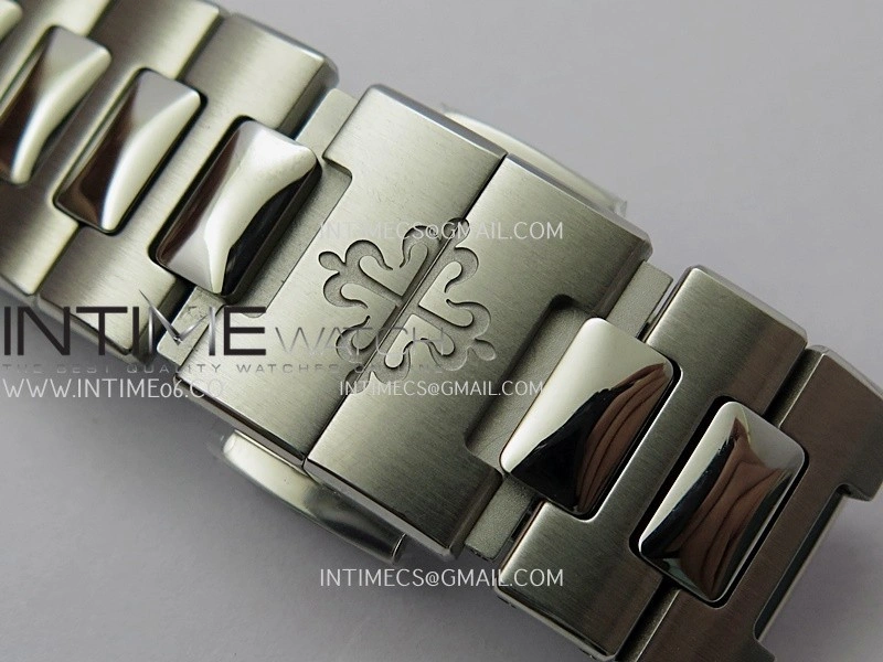 Nautilus 5811 3KF 1:1 Best Edition Blue Textured Dial on SS Bracelet Asian 330