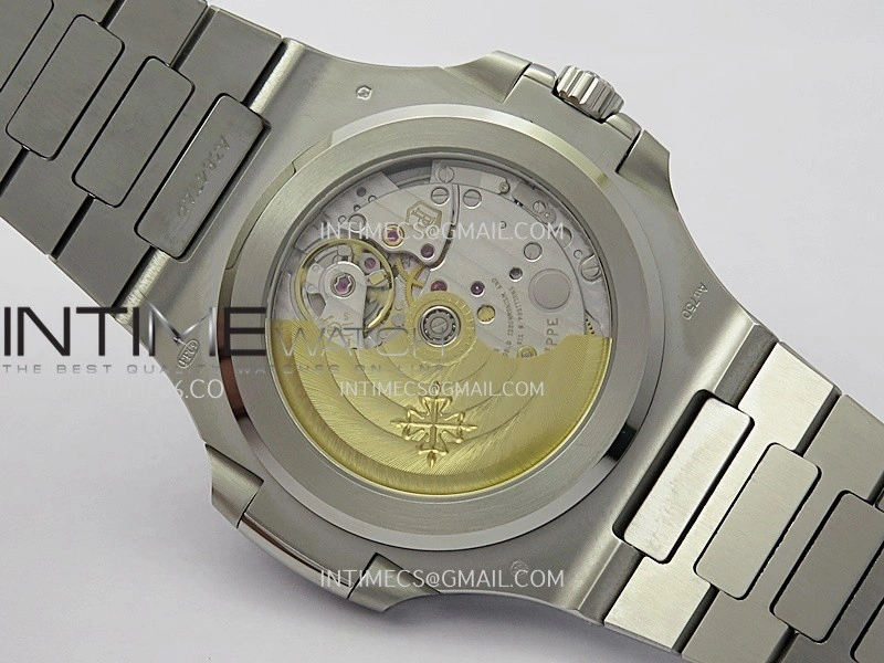 Nautilus 5811 3KF 1:1 Best Edition Blue Textured Dial on SS Bracelet Asian 330