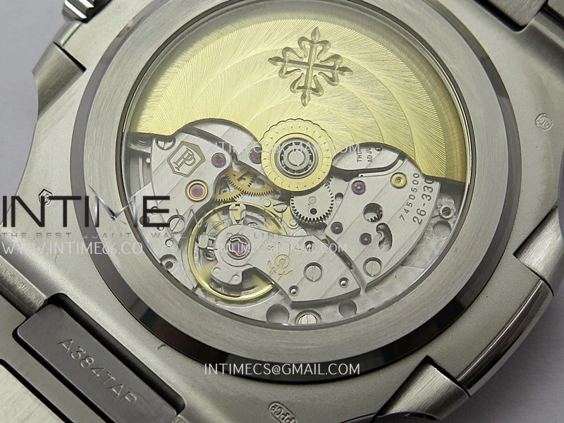 Nautilus 5811 3KF 1:1 Best Edition Blue Textured Dial on SS Bracelet Asian 330