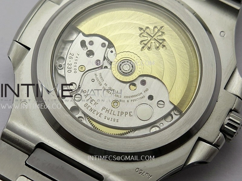 Nautilus 5811 3KF 1:1 Best Edition Blue Textured Dial on SS Bracelet Asian 330