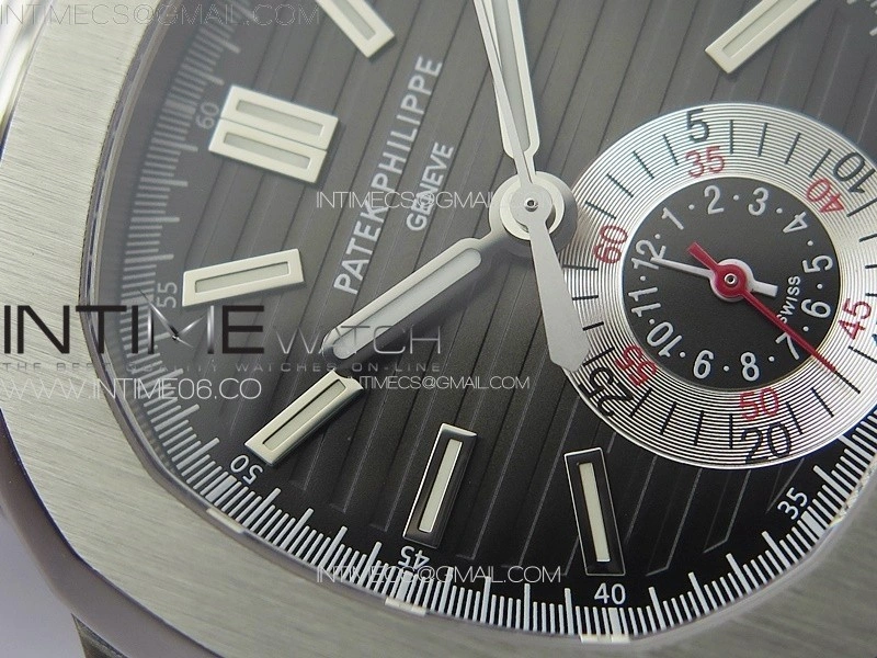 Nautilus 5980 SS PPF Best Edition Black Dial on SS Bracelet A28-520