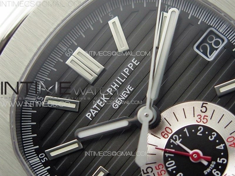 Nautilus 5980 SS PPF Best Edition Black Dial on SS Bracelet A28-520
