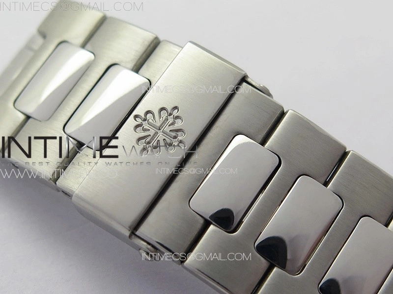 Nautilus 5980 SS PPF Best Edition Black Dial on SS Bracelet A28-520