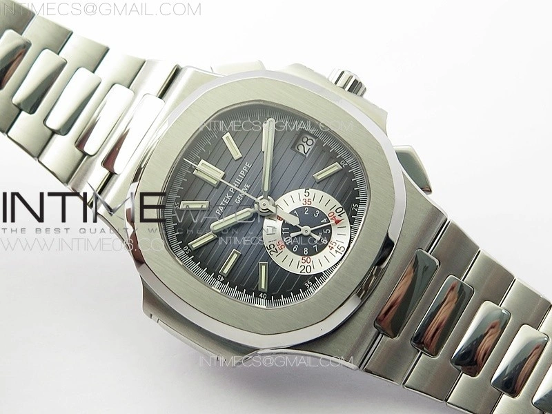 Nautilus 5980 SS PPF Best Edition Blue Dial on SS Bracelet A28-520