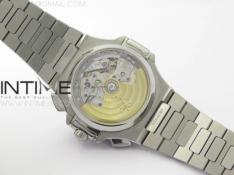 Nautilus 5980 SS PPF Best Edition Blue Dial on SS Bracelet A28-520